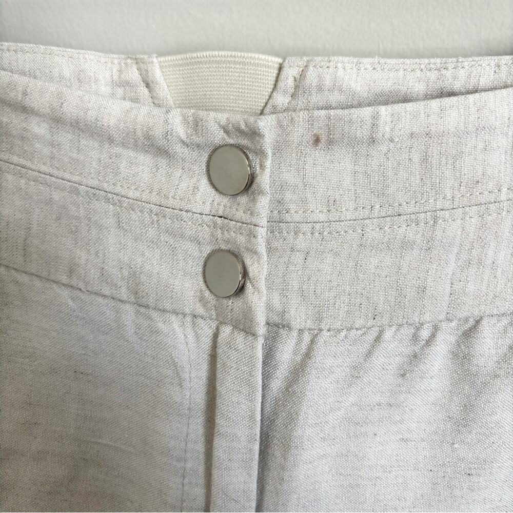Alfani Women’s Relaxed Fit Wide Leg Resort Wear Linen Pants, Size 10 - Picture 3 of 7